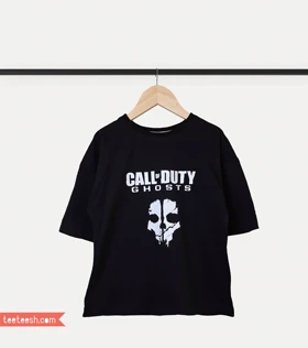 تیشرت مشکی طرح Call Of Duty