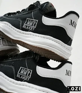 کفش کتانی مردانه مشکی BLAKEY LOW SNEAKER