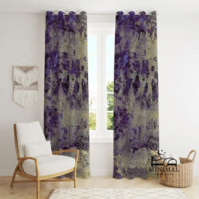 پرده اسپرت طرح ماربل مدل W4884