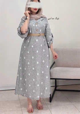 پیراهن مانتویی آیناز
