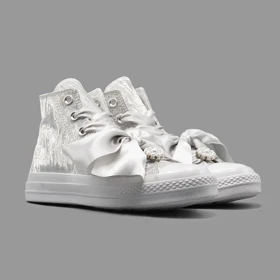 کانورس عروس ساق‌دار Converse Wedding Hightop