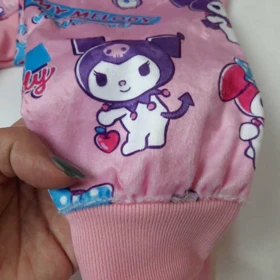 بلوز شلوار مخمل دخترانه طرح کرومی ,تک شاخ وگوزنی