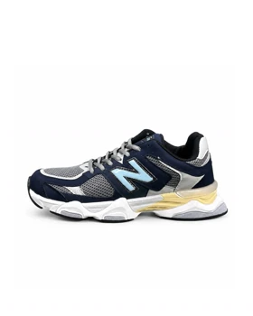 کفش کتانی بزرگ پا مدل نیوبالانس 9060 طوسی سرمه ای New Balance 9060