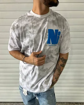 تیشرت T-SHIRT طرح NI رنگ سفید