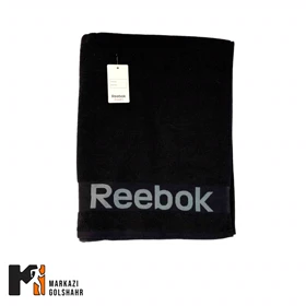 حوله ریبوک سایز 140*70 کد 2013281 (مشکی)