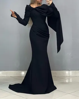 پیراهن ماکسی پوشیده