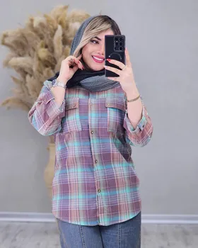 مانتو چهارخونه