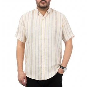 پیراهن آستین کوتاه کنفی مردانه تن کوک مدل 1211107