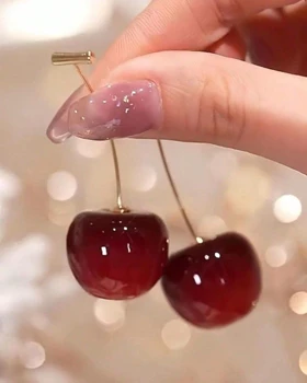 گوشواره گیلاسی وارداتی