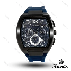 ساعت مردانه رومانسون دایمند سه موتوره سورمه ای m-10198