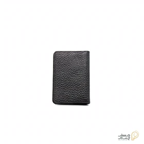 جاکارتی و کیف پول چرم mrc1318-68 (مشکی فلوتر)