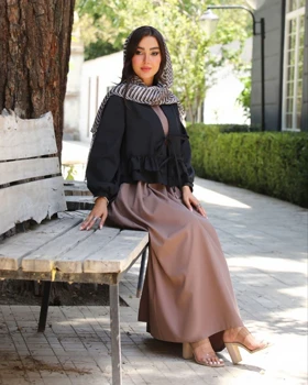 ست کت و سارافون زنانه مدل شهرزاد کد 2006