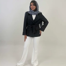 کت مازراتی کج راه بخیه دوزی