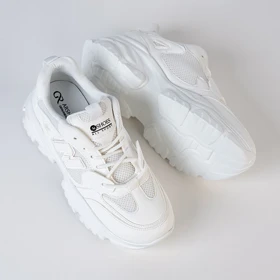 کفش و کتانی اسپرت زنانه و دخترانه مدل نیوبالانس NEW BALANCE رنگ سفید