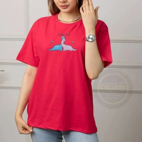 تی‌شرت قواره دار نخ و پنبه