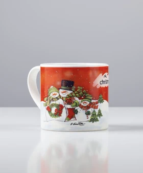 ماگ سرامیکی دسته دار طرح کریسمسی