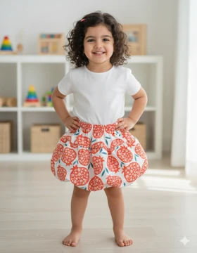 دامن دخترانه تیتیش Teeteesh کد 161100