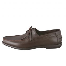 کفش کالج مردانه چرم یلسان مدل فیچر کد 551-GN