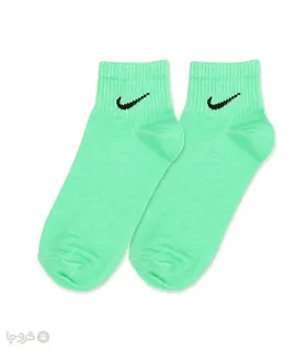 جوراب مچی کش انگلیسی طرح Nike طیف سبز