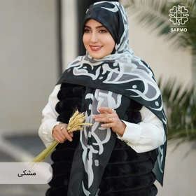 روسری نخ پنبه نقشینه