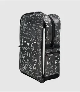 کوله پشتی فرمول اینشتین