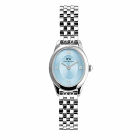 ساعت زنانه دنیل ولینگتون Ophelia Mini سیلور صفحه آبی مدل DW-7691-L