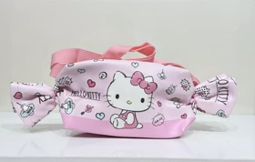 کیف دوشی چرمی هلوکیتی طرح شکلات-وارداتی