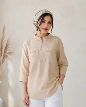 شومیز نیم زیپ Tommy Hilfiger