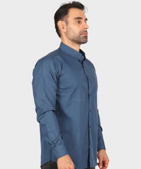 پیراهن مردانه آستین بلند ساده 0108