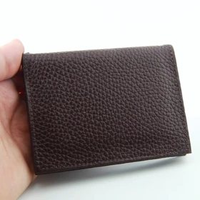 جاکارتی طرح چرم ساده (قهوه‌ای)