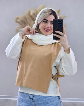 شومیز دوتکه لینن