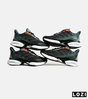 کفش کتانی مردانه و زنانه سبز مشکی Adidas PureBoost v02 مدل 7026