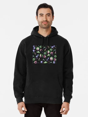 هودی Rick and morty هودی ریک اند مورتی طرح Rick and Morty pattern