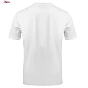 تیشرت آستین کوتاه مردانه مدل پنبه‌ای رنگ سفید کد5317-T-NR&R