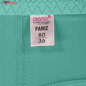 سوتین زنانه پانیذ سبزآبی روشن مدل h-66318