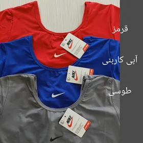 کراپ ورزشی زنانه ویکتوریا پشت بندی نایک