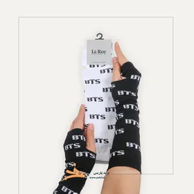 ساق BTS نخ پنبه فینگردار برند پاریس