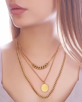 گردنبند کارتیر سه لاین