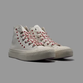 کانورس آل استار پلتفرم ولنتاین ساق‌دار Converse All Star Platform Valentine Hightop