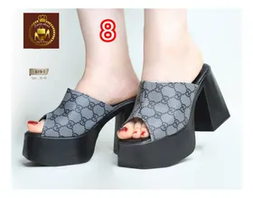 صندل مجلسی پاشنه‌بلند زنانه طبی 619-1