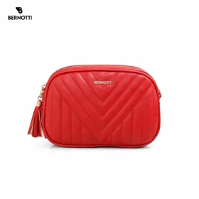 کیف رودوشی/کمری برند برنوتی BERNOTTI TB-7186 (قرمز)