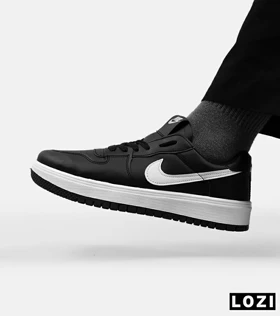 کفش کتانی مردانه مشکی سفید نایک NIKE SB