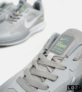 کفش کتانی بزرگ پا طوسی Nike air zoom