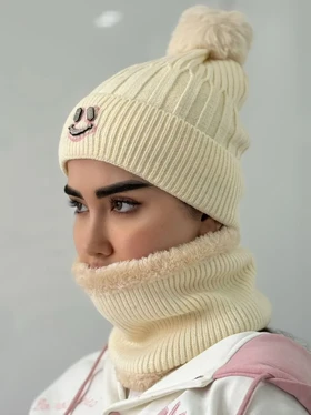 شال و کلاه رینگی لبخند