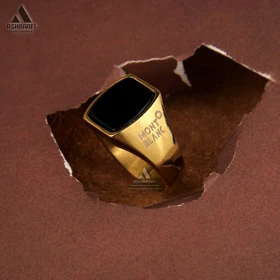 انگشتر طلایی مون بلان Mont Blanc Ring GK12