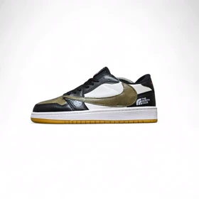 کتانی نایک ترویس مشکی زیتونی