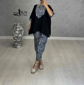 ست تونیک و شلوار : 1009044