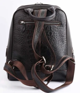 کوله چرم طبیعی داریا قهوه ای