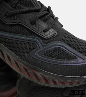 کفش کتانی مردانه و زنانه مشکی نارنجی نایک NIKE gravity