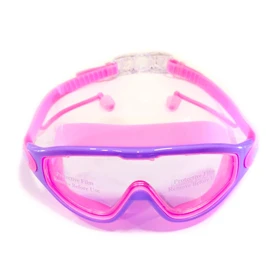 عینک شنا فرم بزرگ سیلیکونی حرفه ای در رنگ بندی